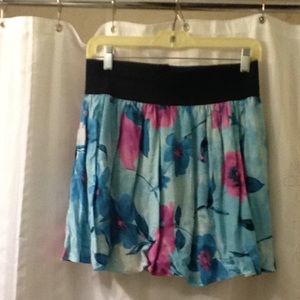 5 for $25 deal!!!!  
Floral skirt pink and blue